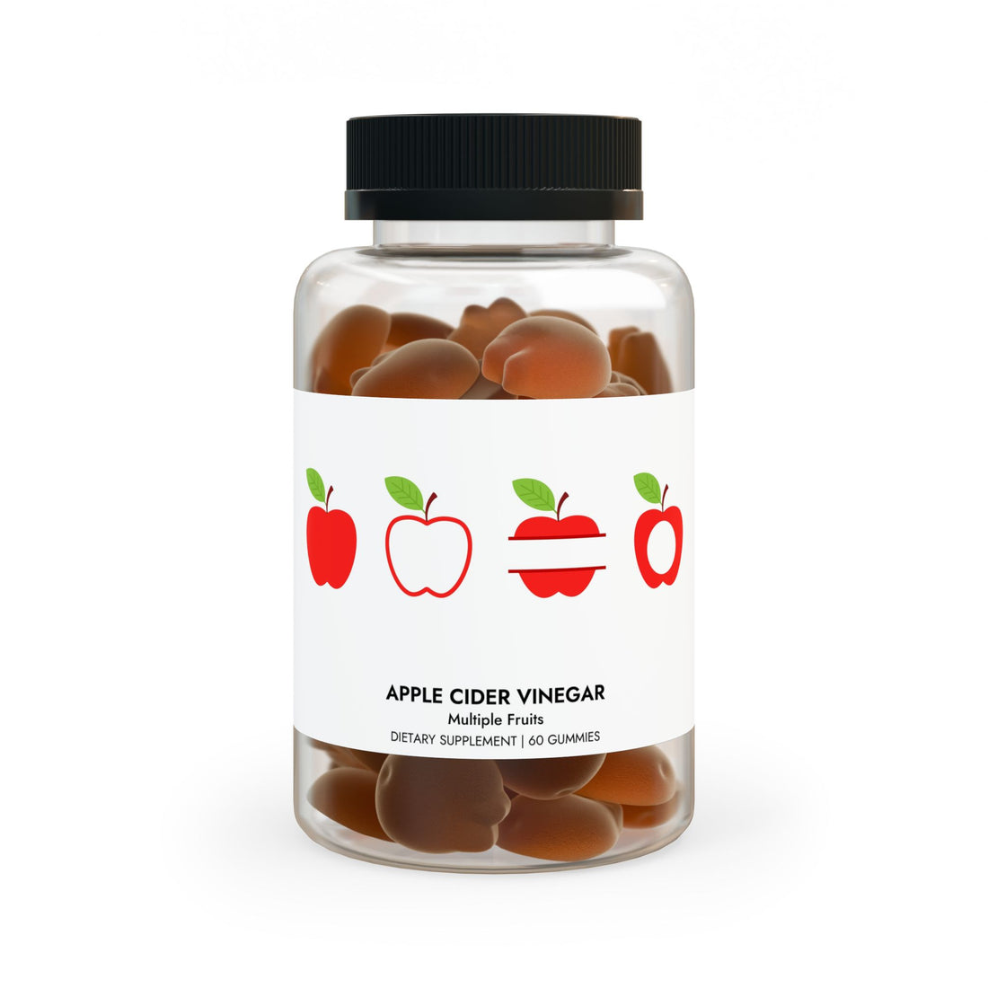 Apple Cider Vinegar Gummies (60 Gummies)