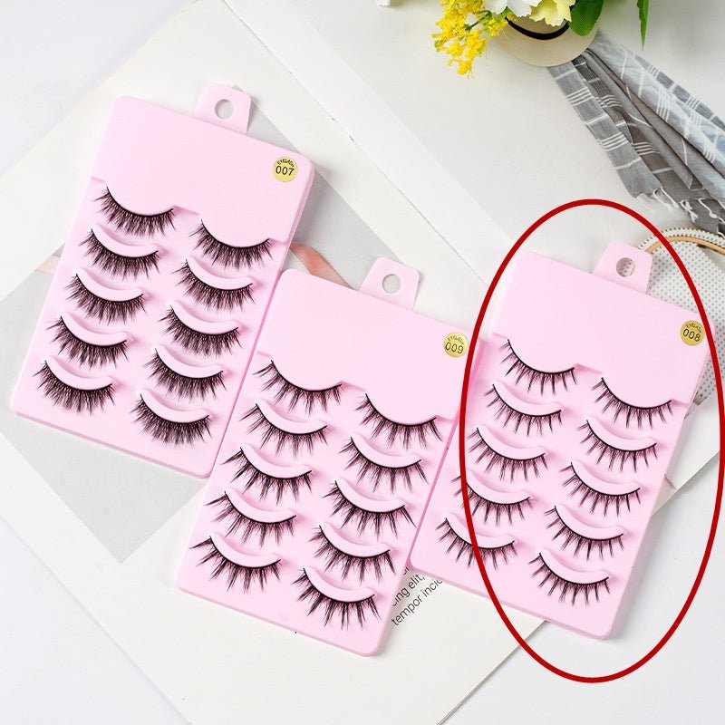 5 Pairs Eye Lashes - Divine Janisal Design
