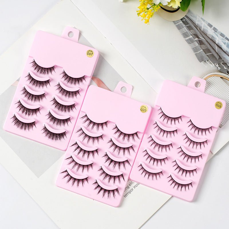 5 Pairs Eye Lashes - Divine Janisal Design