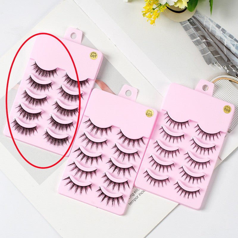 5 Pairs Eye Lashes - Divine Janisal Design