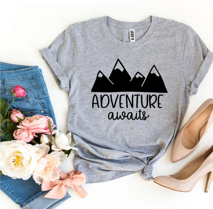 Adventure Awaits T-Shirt - Divine Janisal Design