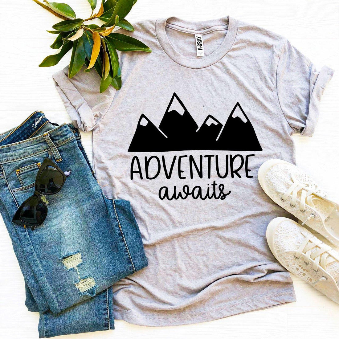 Adventure Awaits T-Shirt - Divine Janisal Design