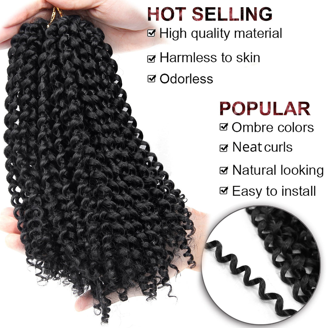 African Crochet Hair Extension - Divine Janisal Design
