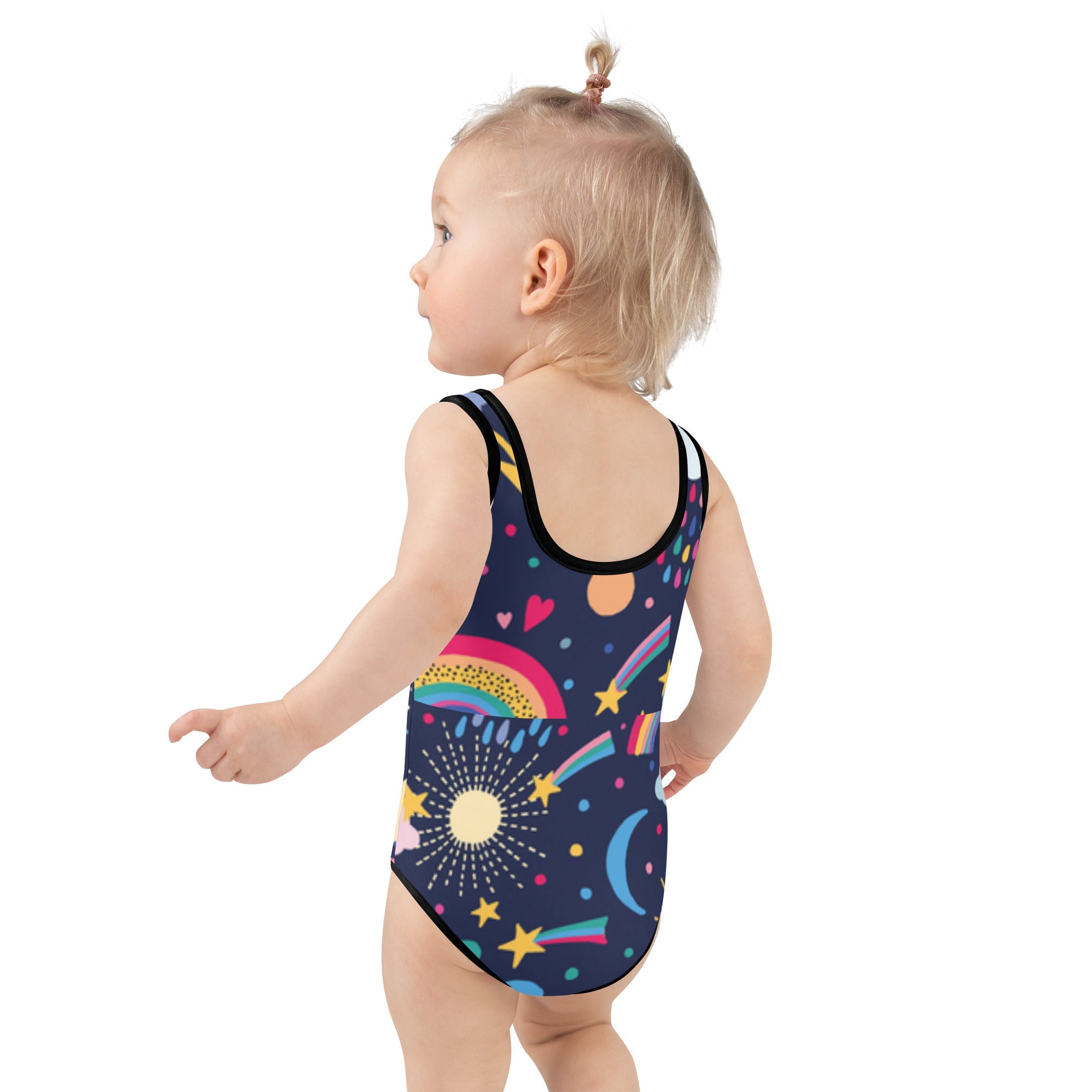 All - Over Print Kids Swimsuit - Divine Janisal Design