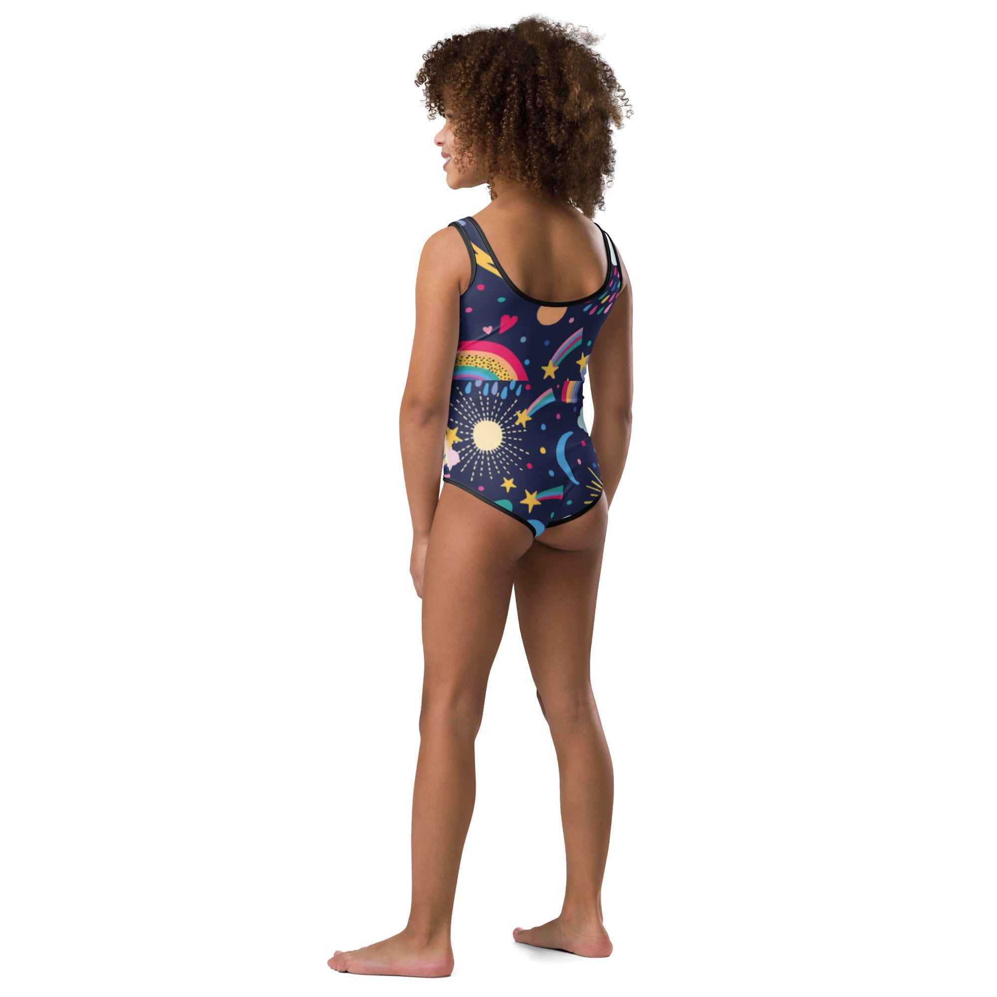 All - Over Print Kids Swimsuit - Divine Janisal Design