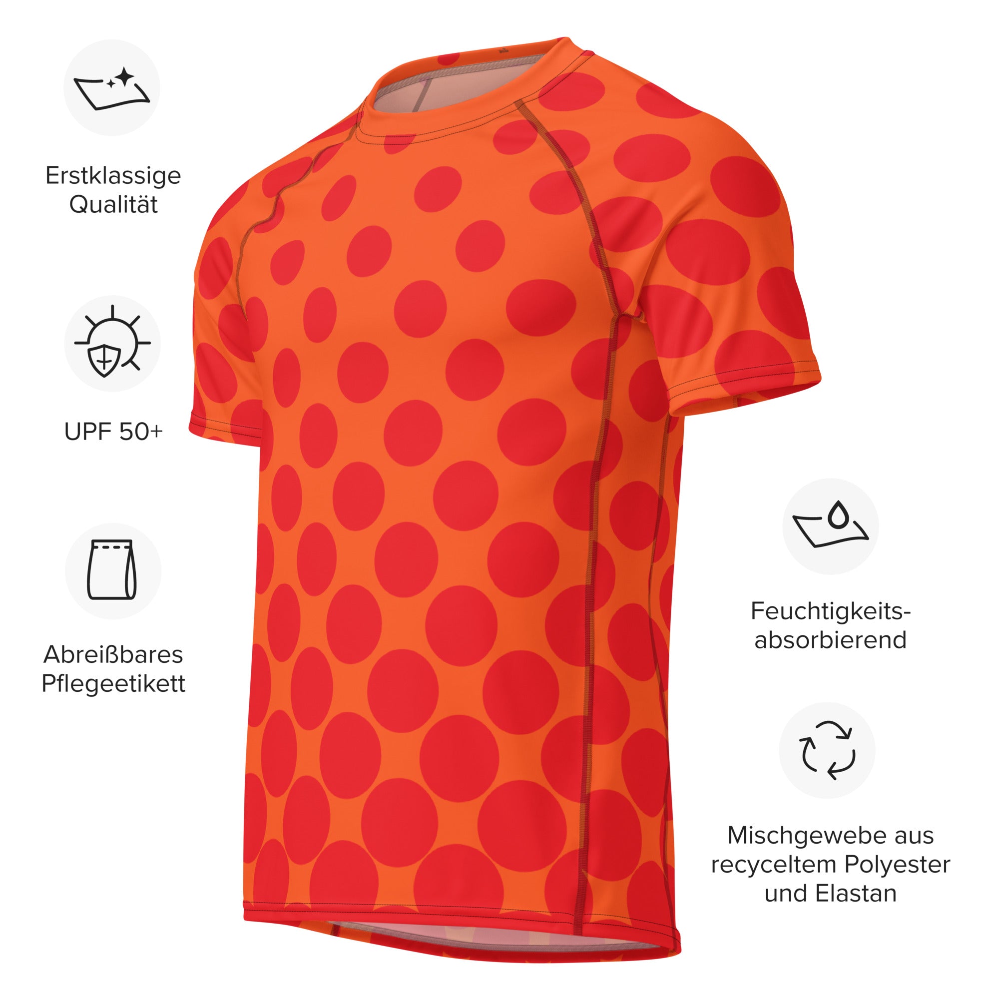 All - over print men’s rash guard - Divine Janisal Design