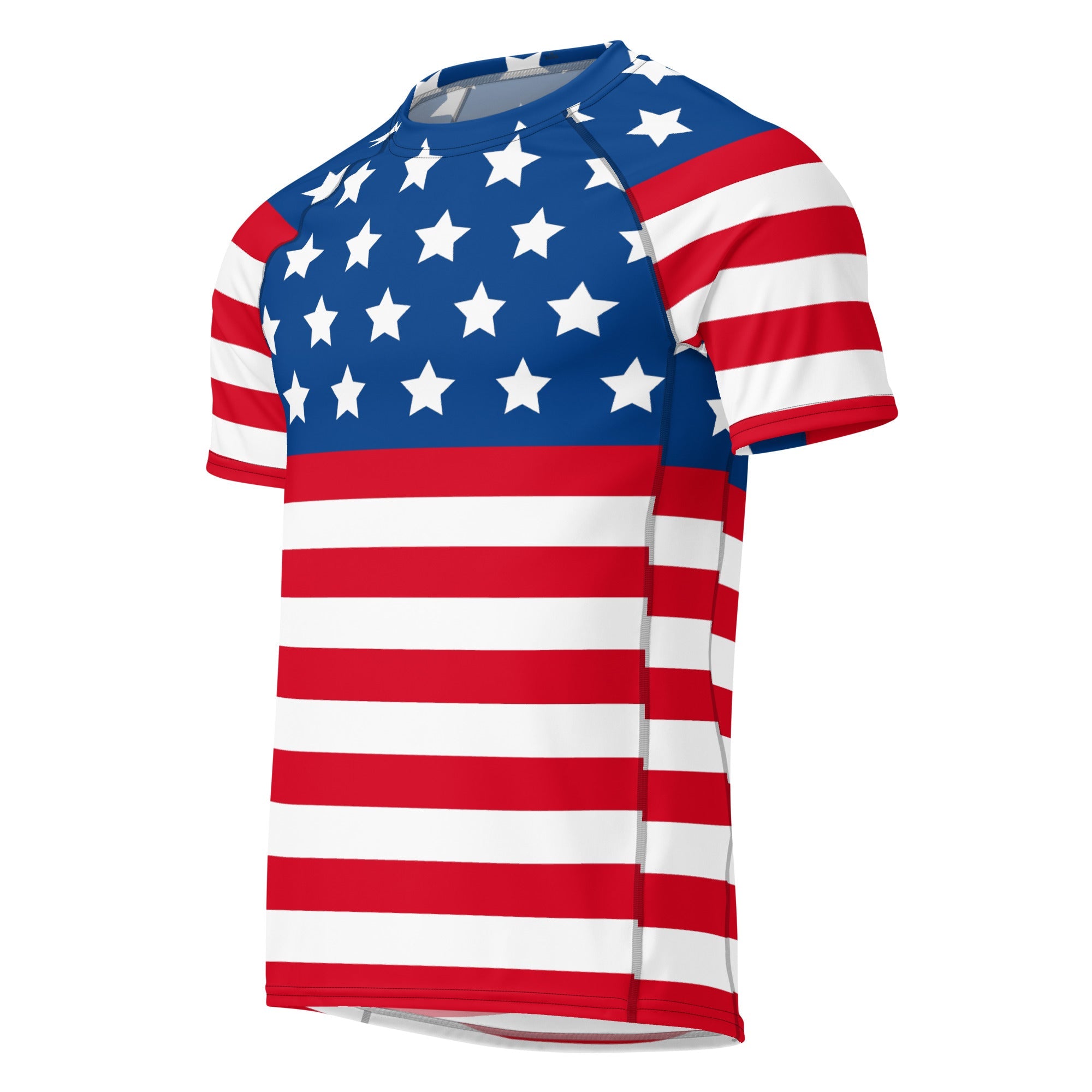 All - over print men’s rash guard - Divine Janisal Design