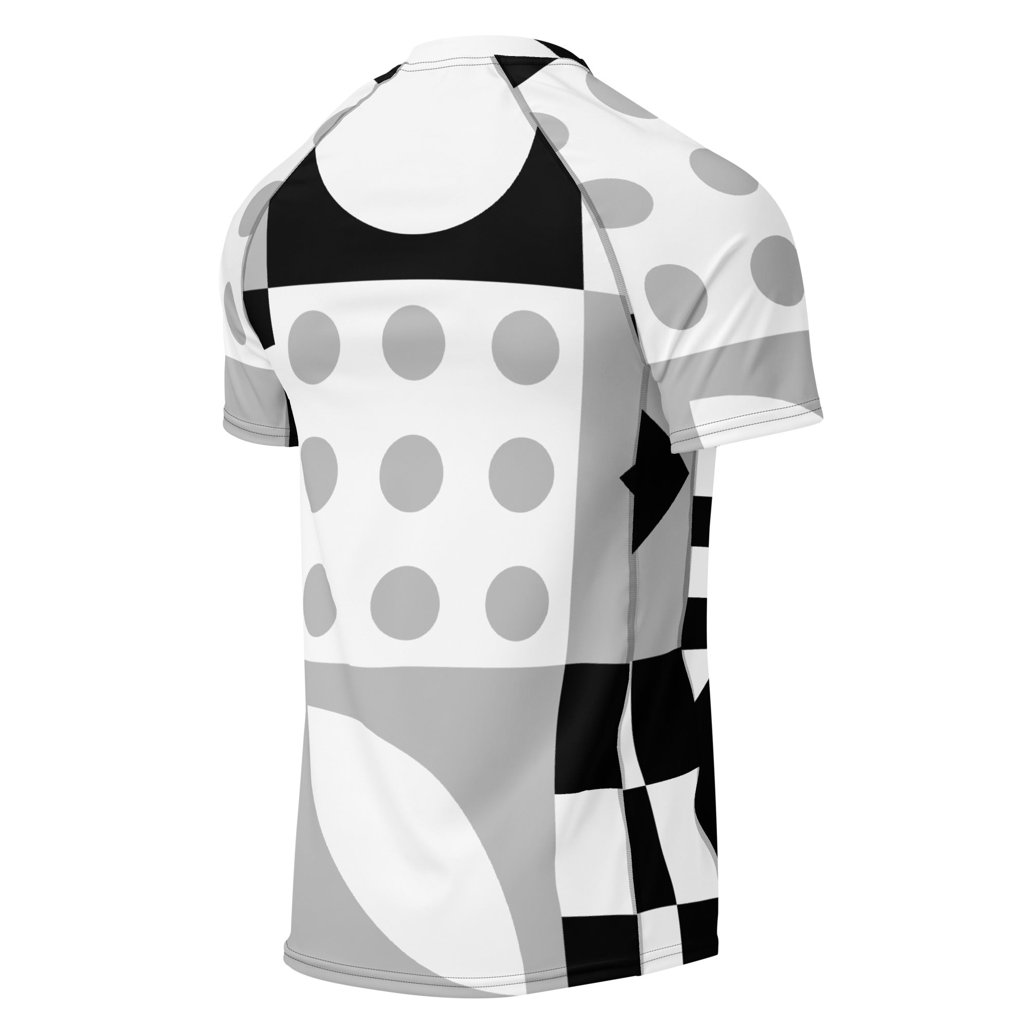 All - over print men’s rash guard - Divine Janisal Design