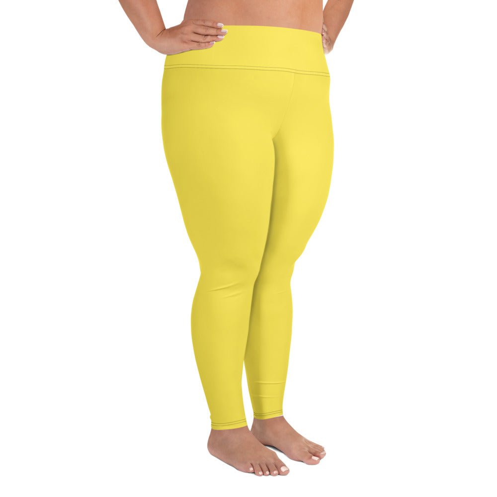 All - Over Print Plus Size Leggings - Divine Janisal Design