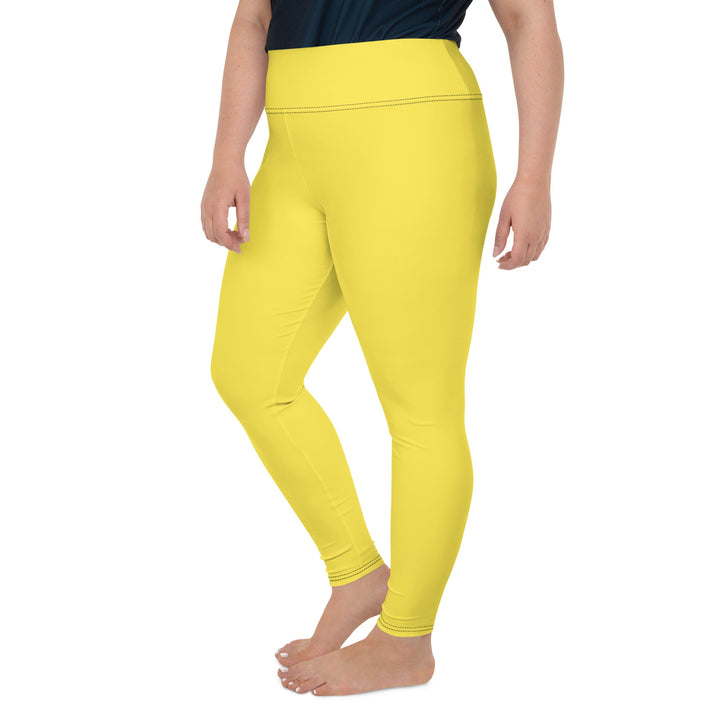 All - Over Print Plus Size Leggings - Divine Janisal Design