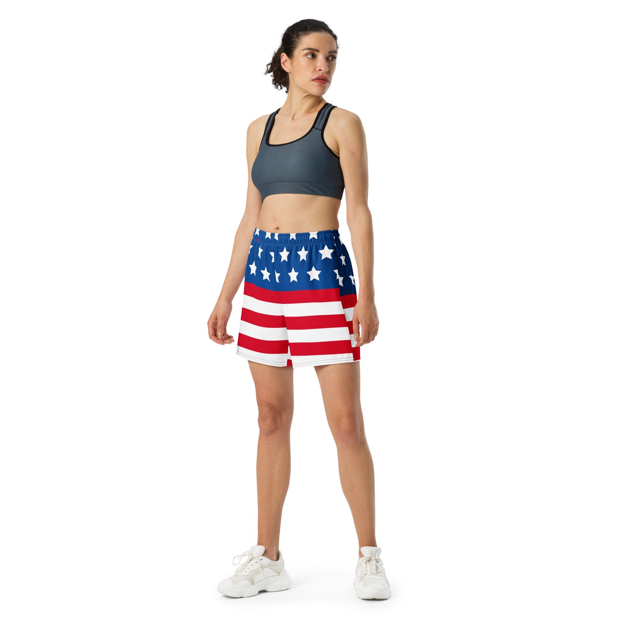 All - Over Print Unisex Athletic Long Shorts - Divine Janisal Design