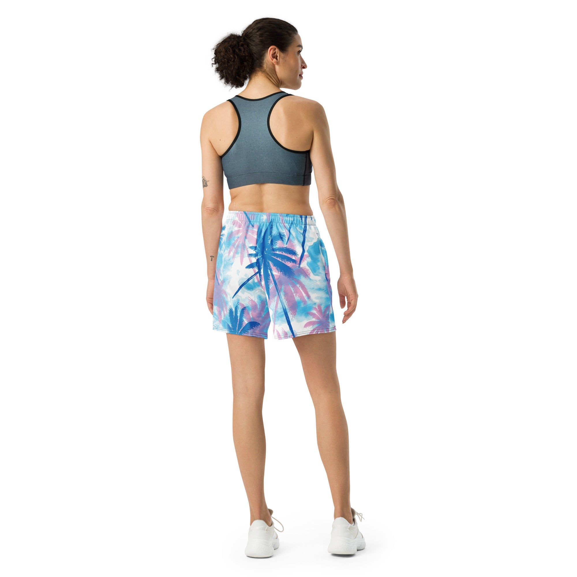 All - Over Print Unisex Athletic Long Shorts - Divine Janisal Design