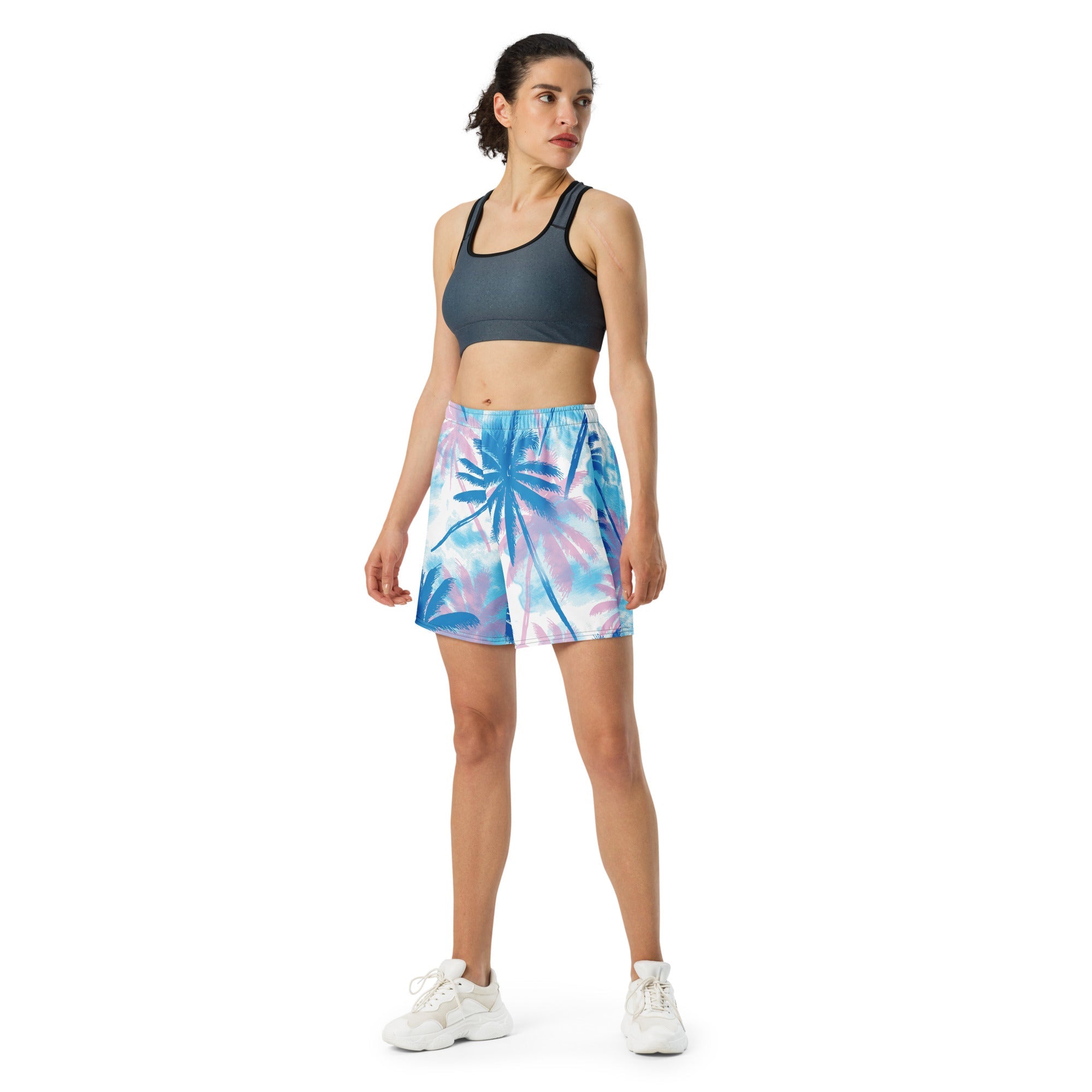 All - Over Print Unisex Athletic Long Shorts - Divine Janisal Design