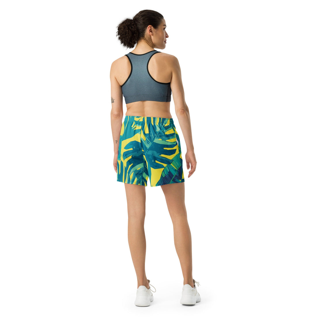 All - Over Print Unisex Athletic Long Shorts - Divine Janisal Design