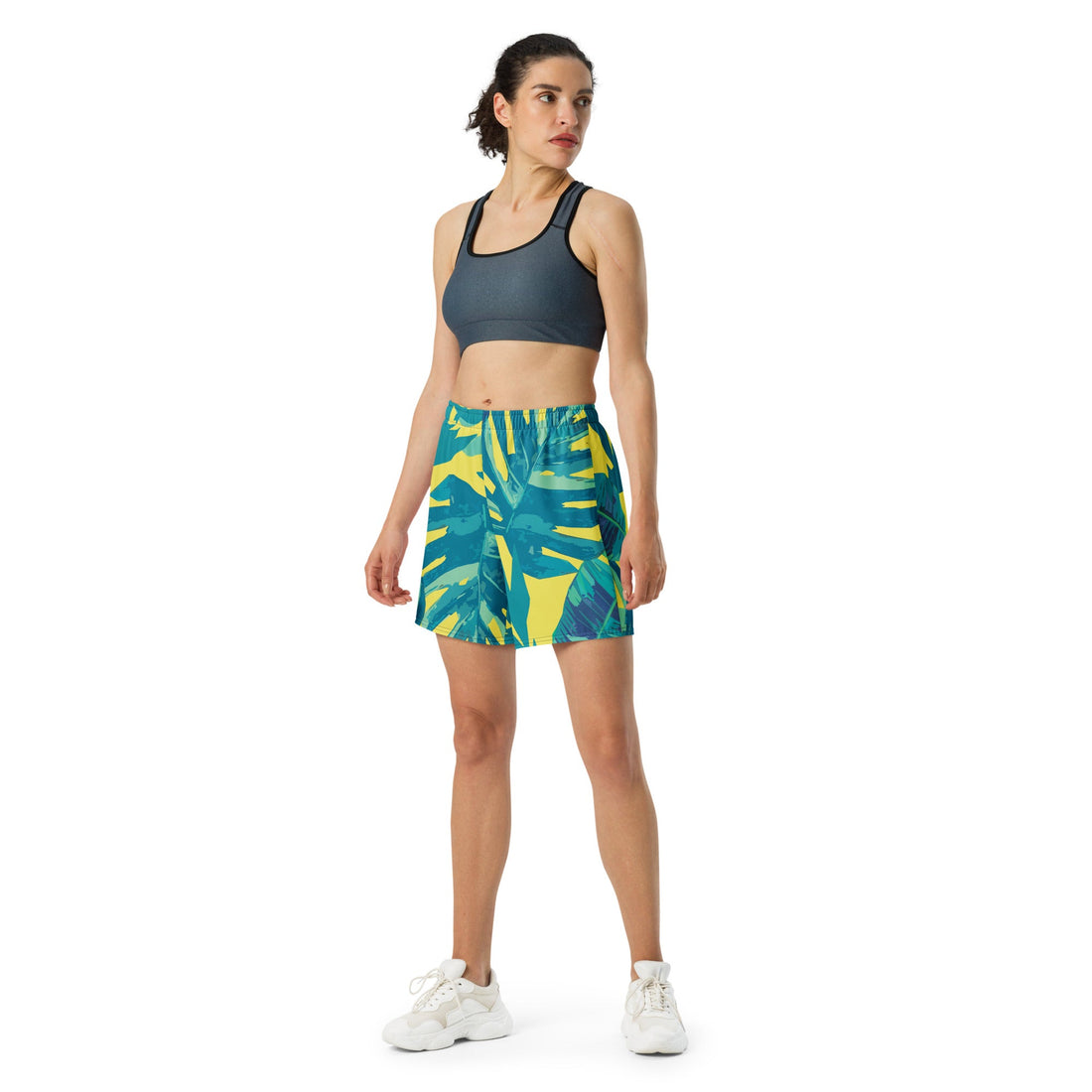 All - Over Print Unisex Athletic Long Shorts - Divine Janisal Design