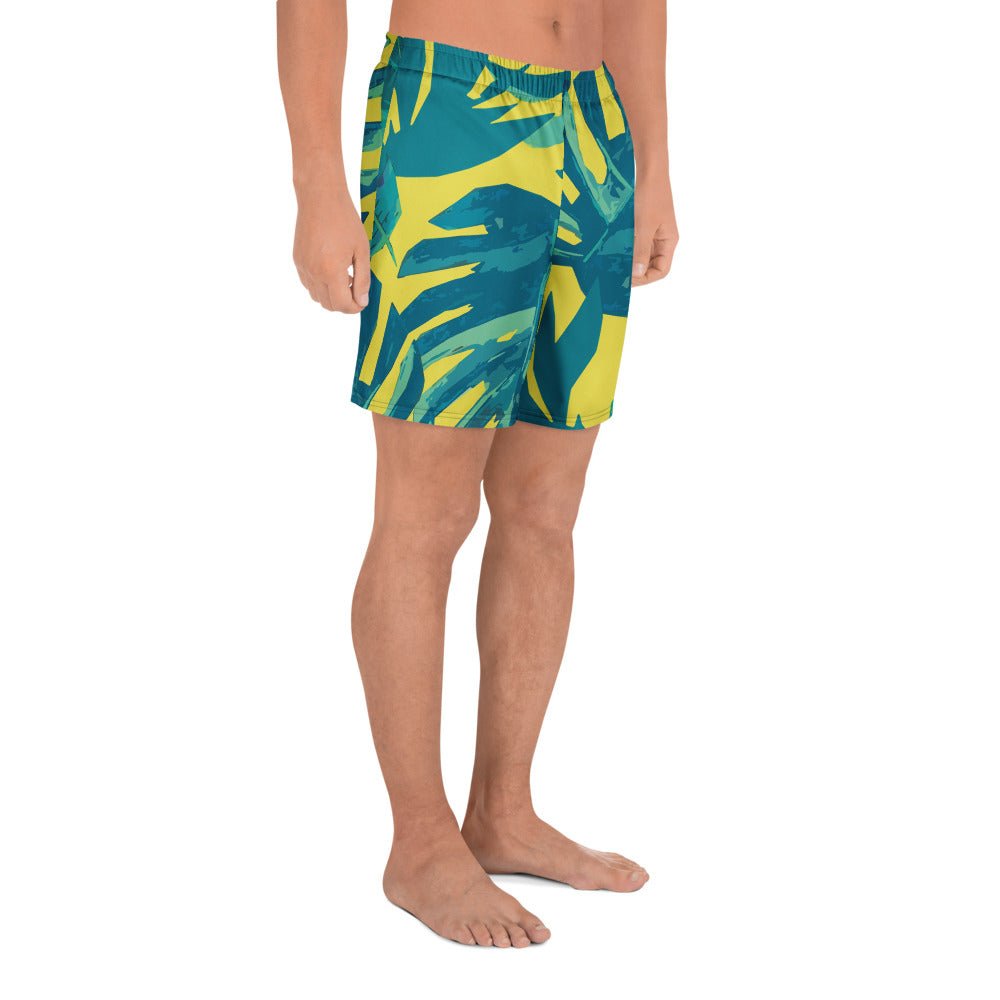 All - Over Print Unisex Athletic Long Shorts - Divine Janisal Design
