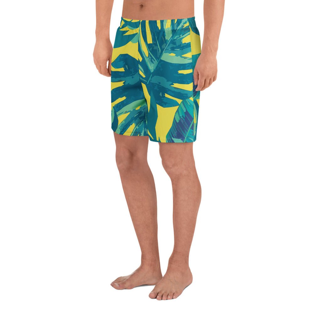 All - Over Print Unisex Athletic Long Shorts - Divine Janisal Design