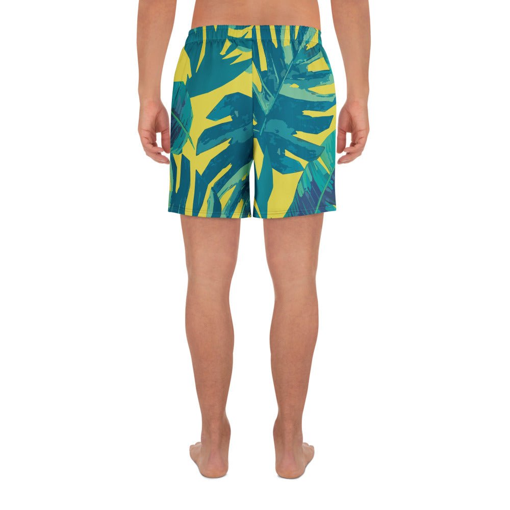 All - Over Print Unisex Athletic Long Shorts - Divine Janisal Design