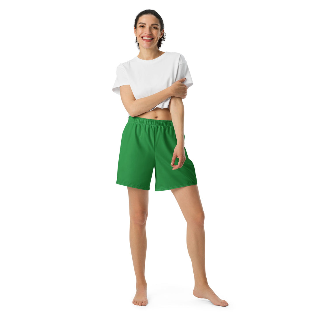 All - Over Print Unisex Athletic Long Shorts - Divine Janisal Design