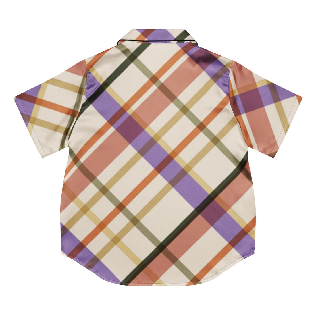 All - over print women’s short sleeve pajama top - Divine Janisal Design