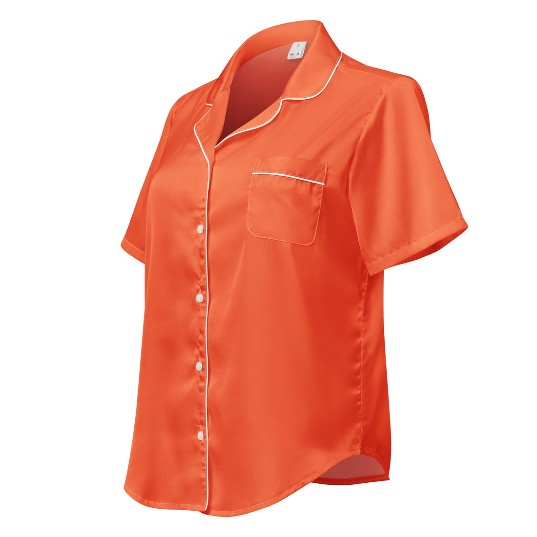 All - over print women’s short sleeve pajama top - Divine Janisal Design