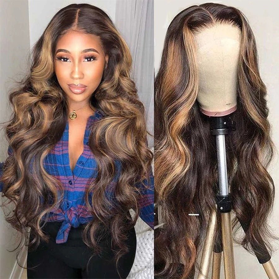 Big Wave Real Human Hair Wig - Divine Janisal Design