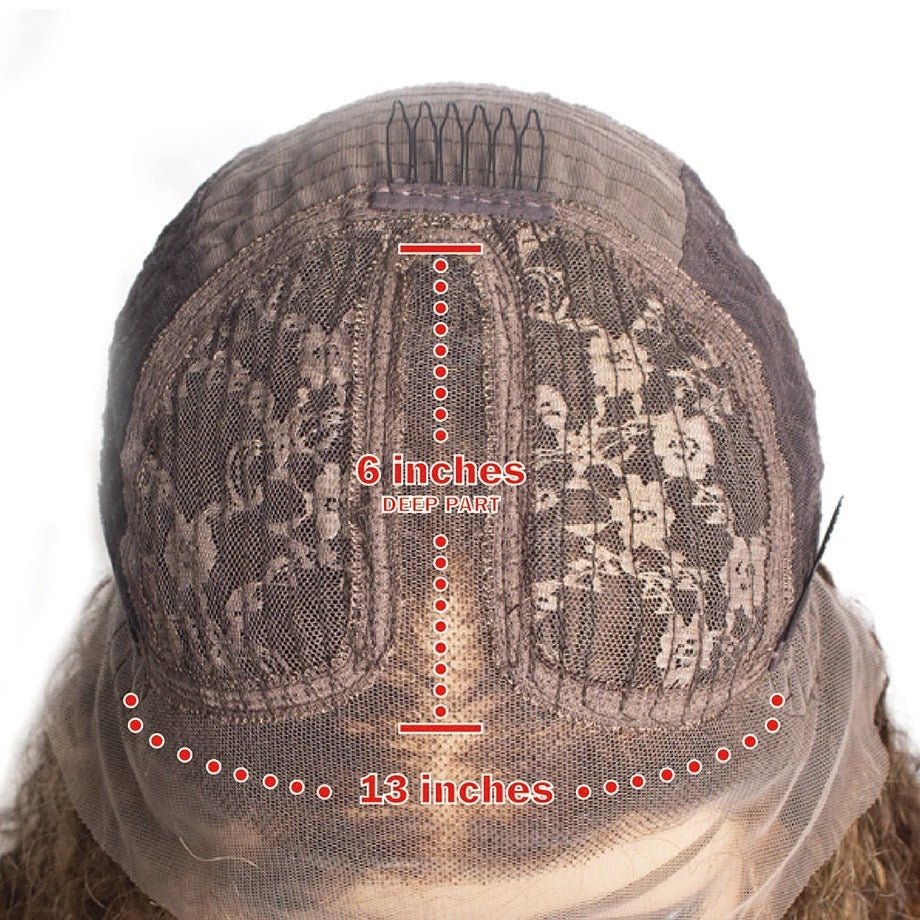 Big Wave Real Human Hair Wig - Divine Janisal Design