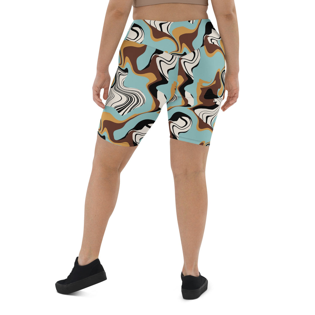 Biker Shorts - Divine Janisal Design