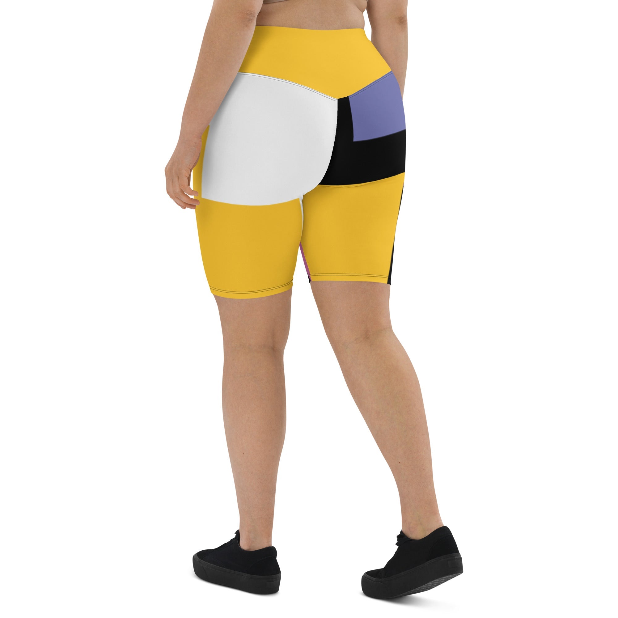 Biker Shorts - Divine Janisal Design