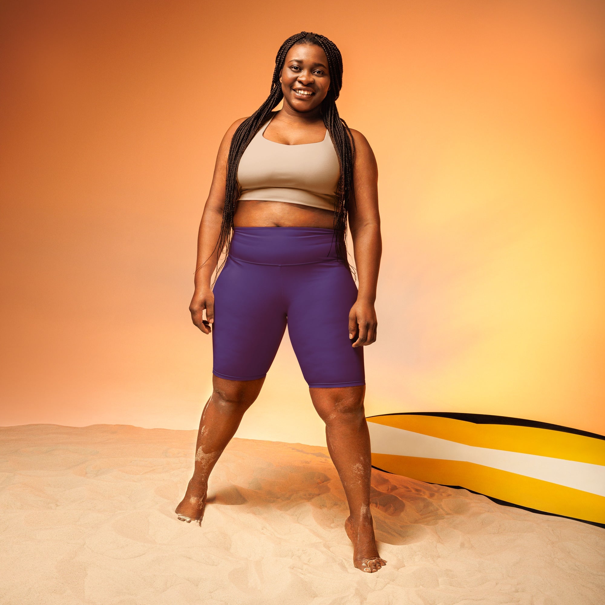 Biker Shorts - Divine Janisal Design