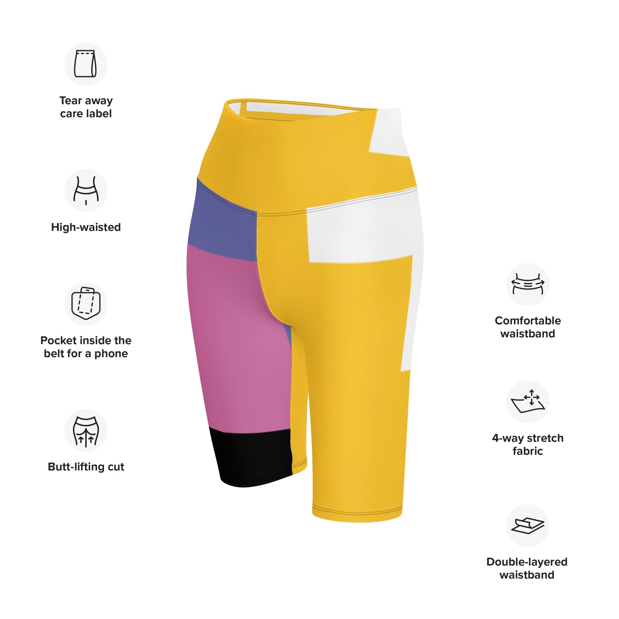 Biker Shorts - Divine Janisal Design