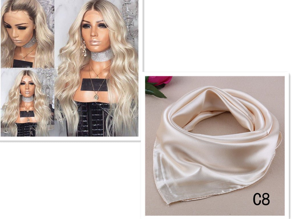 Blonde Long Curly Wigs - Divine Janisal Design