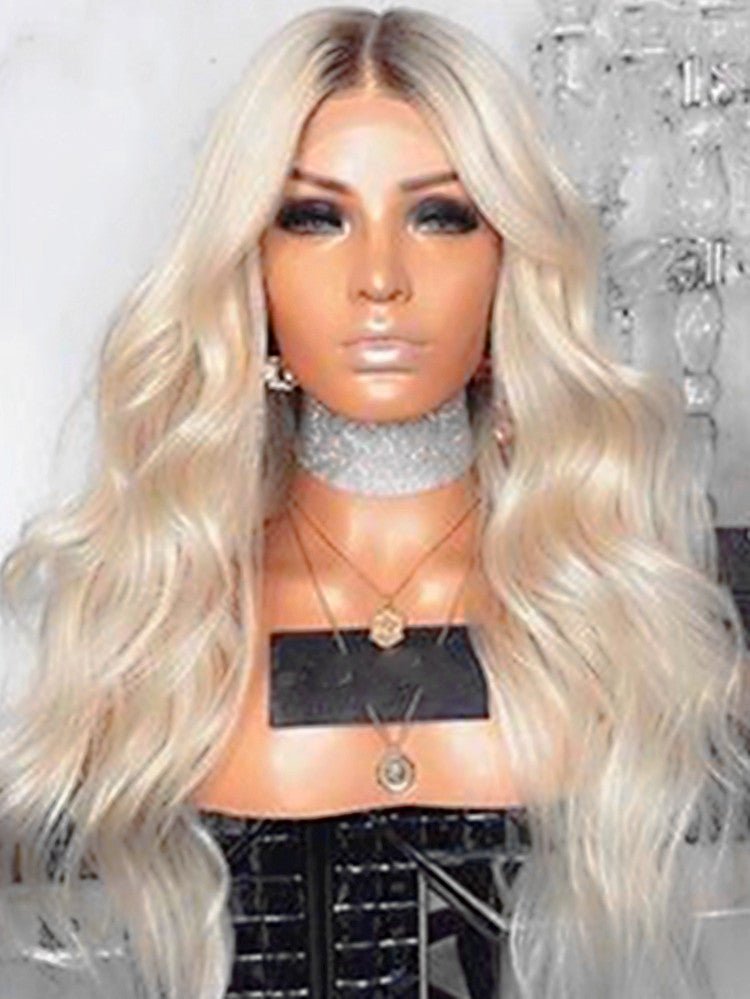 Blonde Long Curly Wigs - Divine Janisal Design