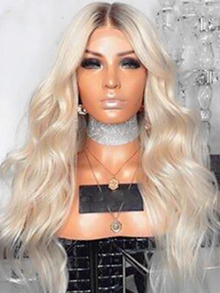 Blonde Long Curly Wigs - Divine Janisal Design