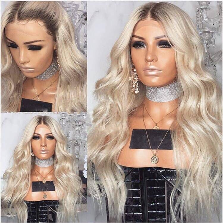 Blonde Long Curly Wigs - Divine Janisal Design