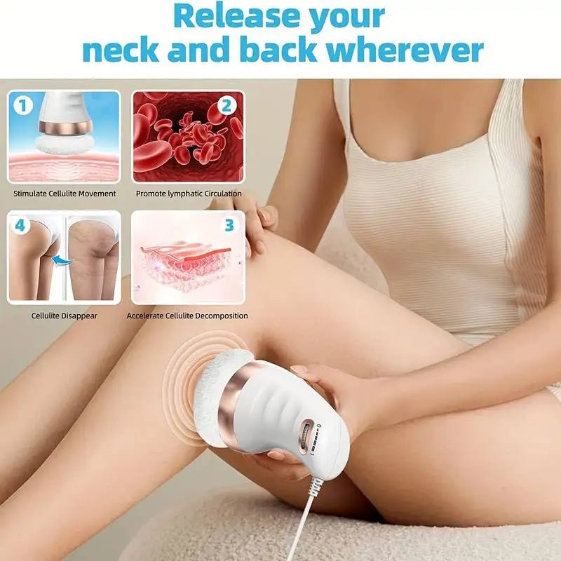 Cellulite Massager Body Sculpting Machine Electric Fat Burner Body Slimming Weight Loss Skin Lifting Beauty Care Device - Divinique