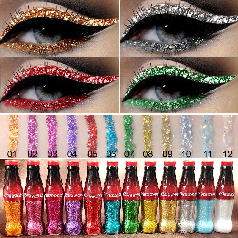 Color Eyeliner Glitter Pencil - Divine Janisal Design