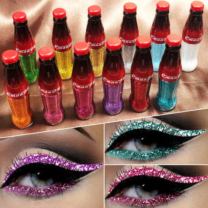 Color Eyeliner Glitter Pencil - Divine Janisal Design
