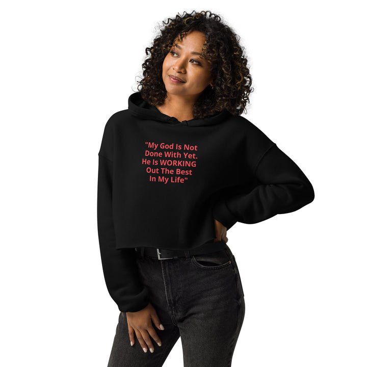 Crop Hoodie - Divine Janisal Design
