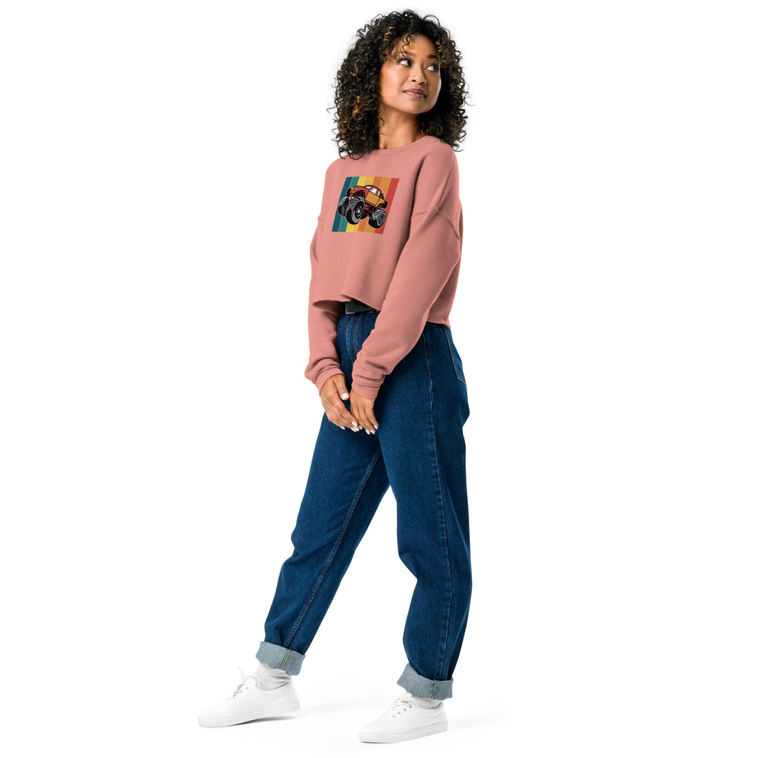 Crop Sweatshirt - Divine Janisal Design
