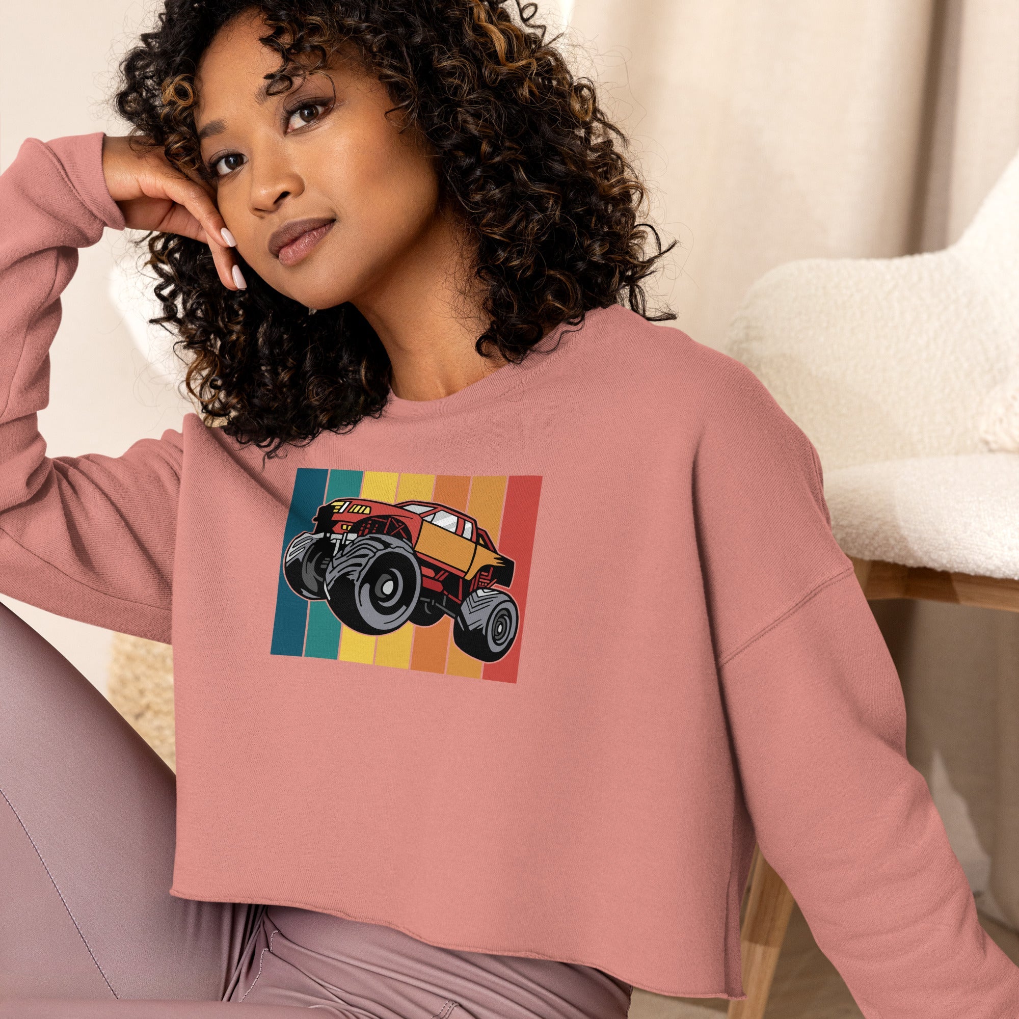 Crop Sweatshirt - Divine Janisal Design