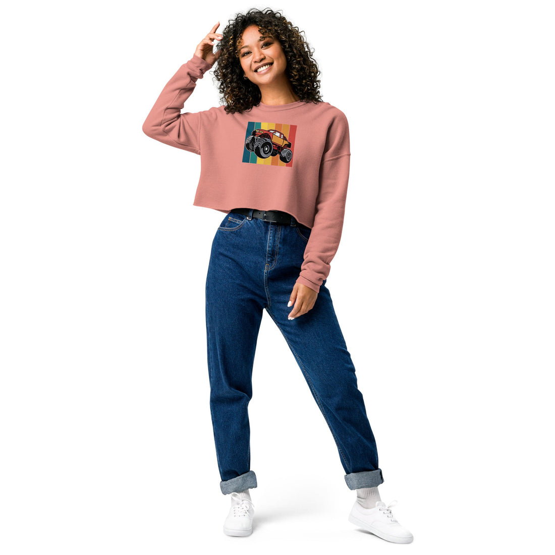 Crop Sweatshirt - Divine Janisal Design