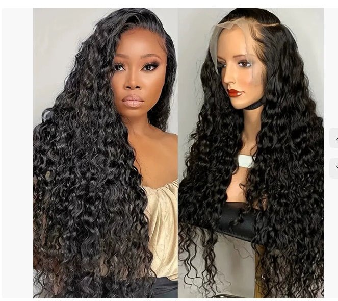 Curly Human Hair Wig Lace Hair Products - Divine Janisal Design