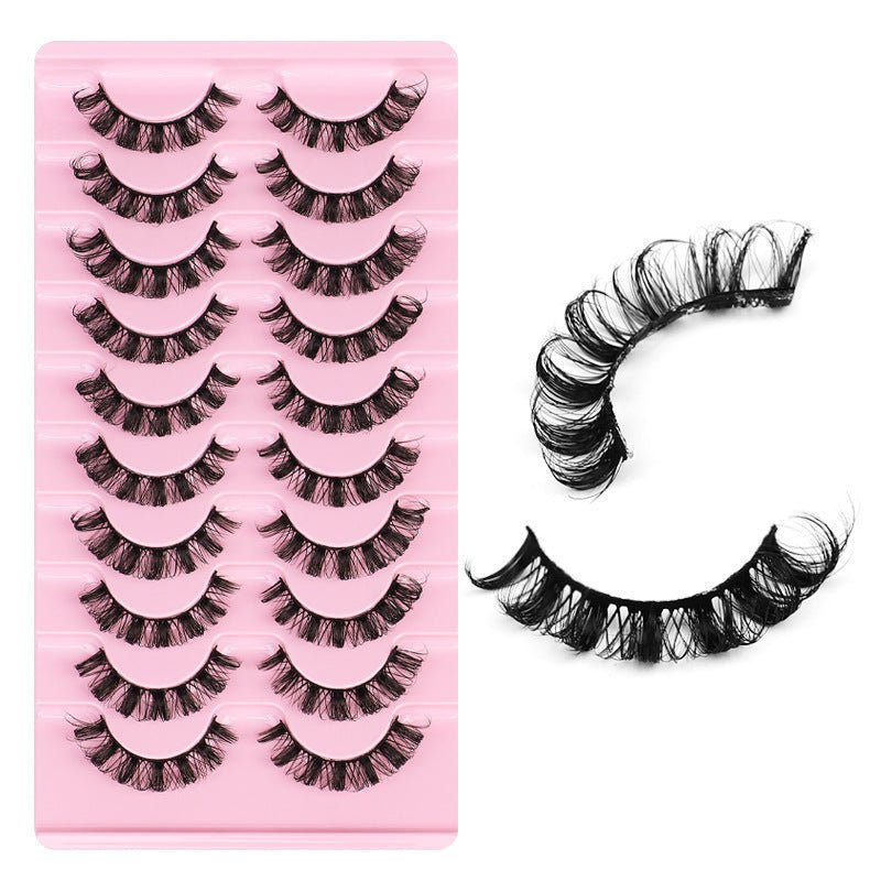 Curve Thick False Eyelash - Divine Janisal Design