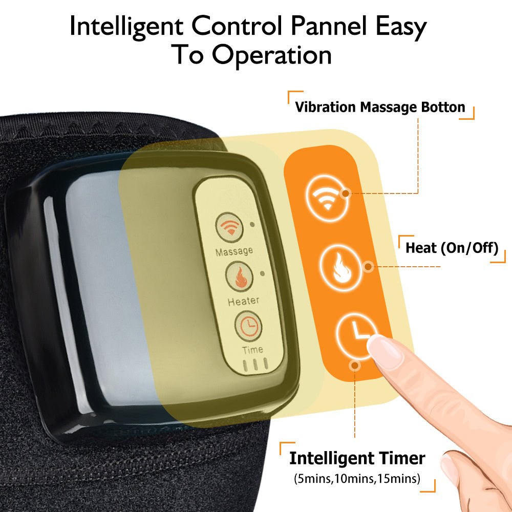 Electric Infrared Heating Knee Massager - Divine Janisal Design