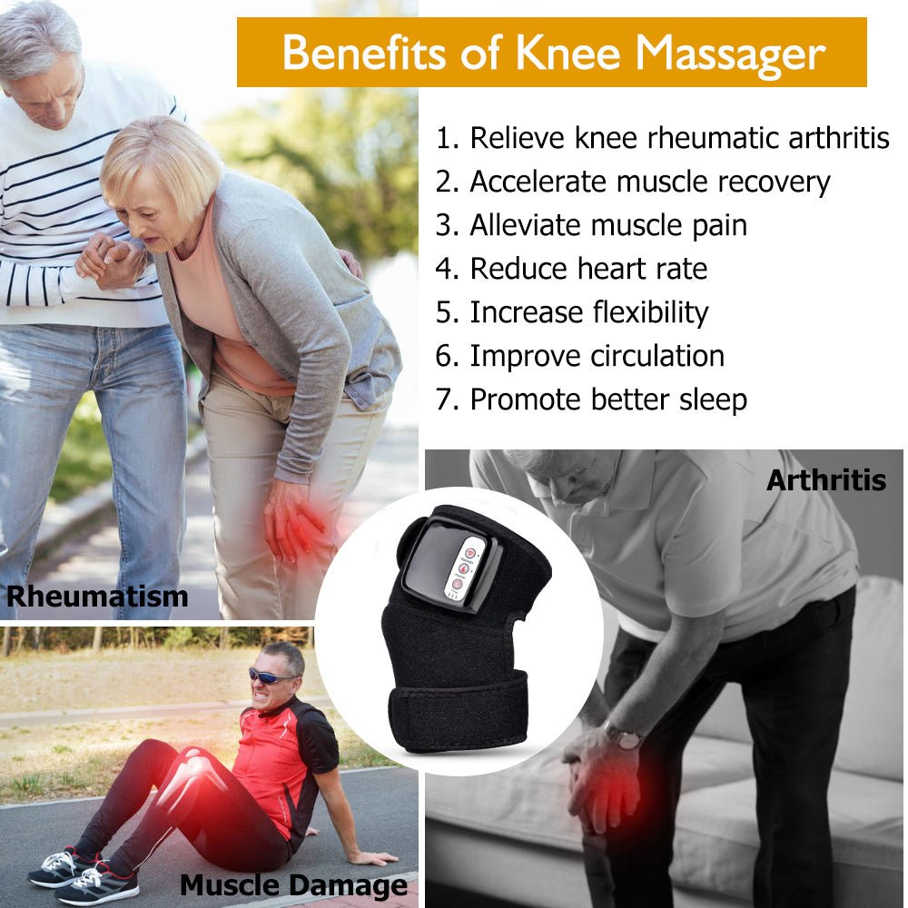 Electric Infrared Heating Knee Massager - Divine Janisal Design