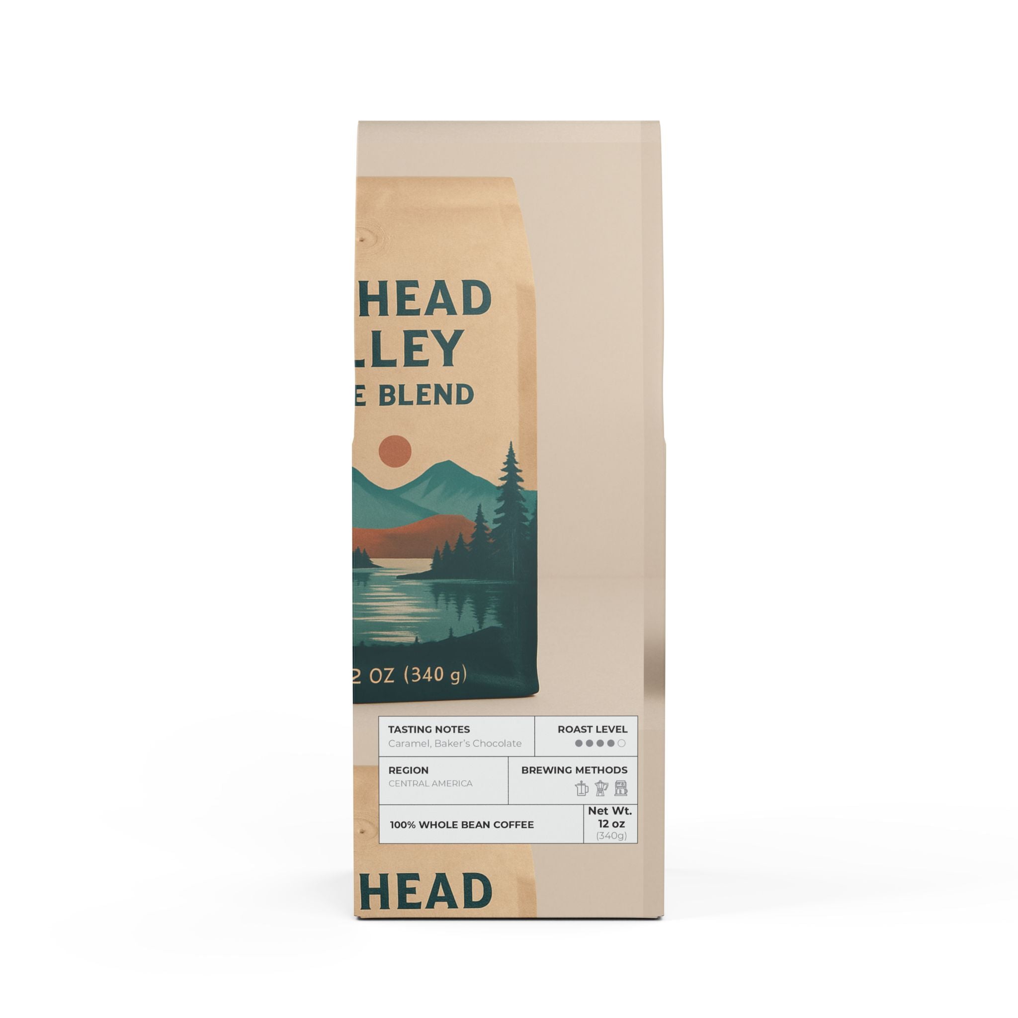 Flathead Valley Coffee Blend (Medium - Dark Roast) - Divine Janisal Design