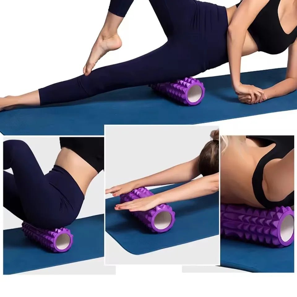 Foam Rollers for Muscle Massage 30CM - HIGH - Density Back Foam Roller for Back Pain Relief & Muscle Recovery in Legs & Arms - Divinique