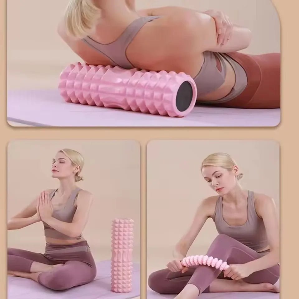Foam Rollers for Muscle Massage 30CM - HIGH - Density Back Foam Roller for Back Pain Relief & Muscle Recovery in Legs & Arms - Divinique