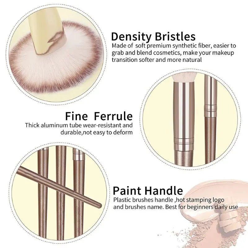 Foundation Makeup Brush Set - Divine Janisal Design